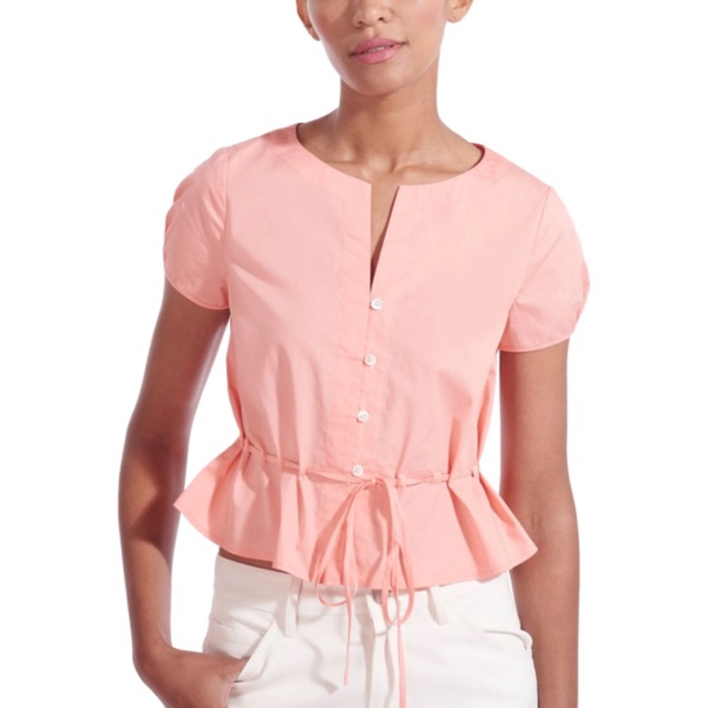 Staud Jules Top in Grapefruit NWT Size XL